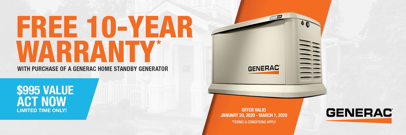Homestandby Generator Deal | Warranty Offer | Generac Dealer | Tremonton, UT